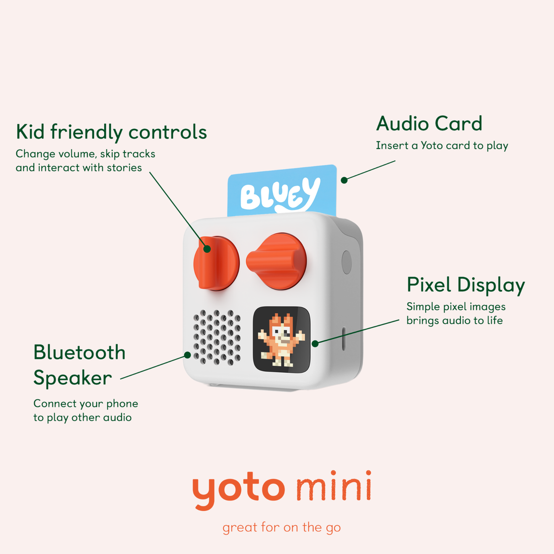 Yoto Cards - Bluey: The Beach and Other Stories