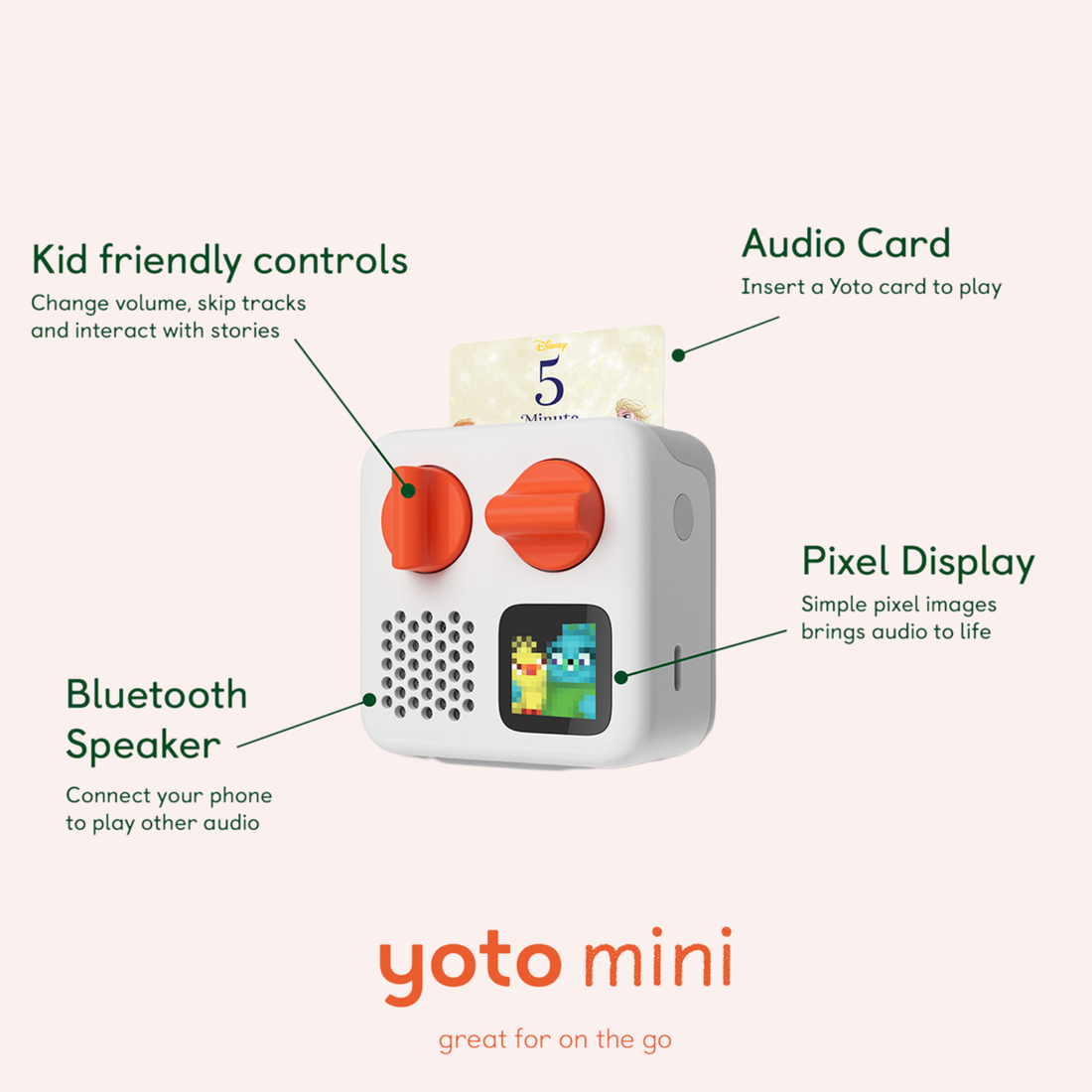 Yoto Card - 5 Minute Sleepy Time Stories