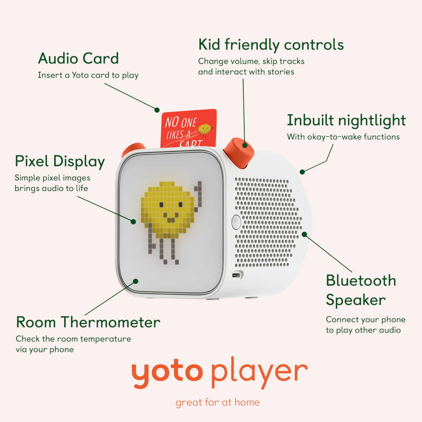Yoto Card -  No One Likes a Fart & Fart and Burp are Superstinkers