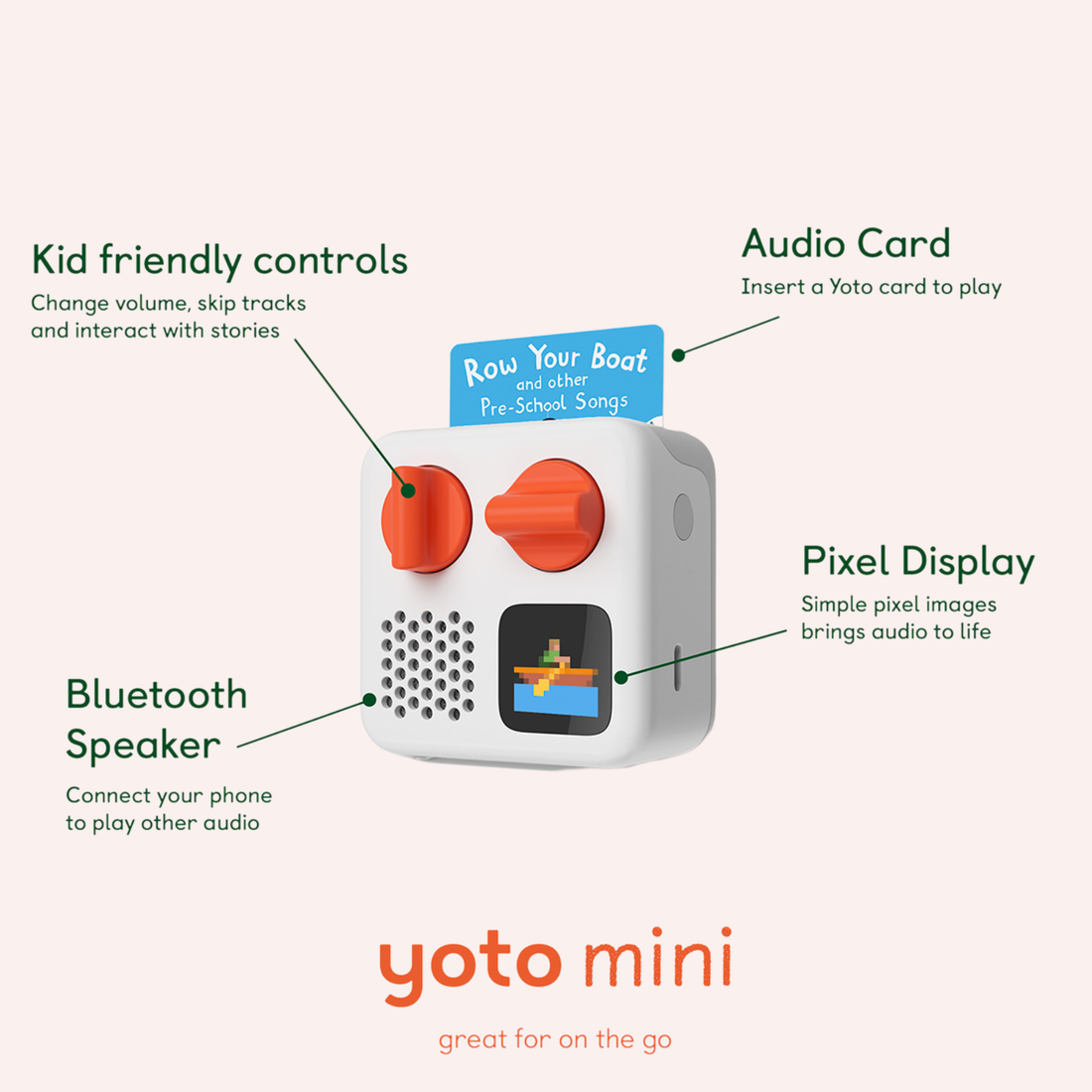 Yoto Card - Pre-School Songs Pack