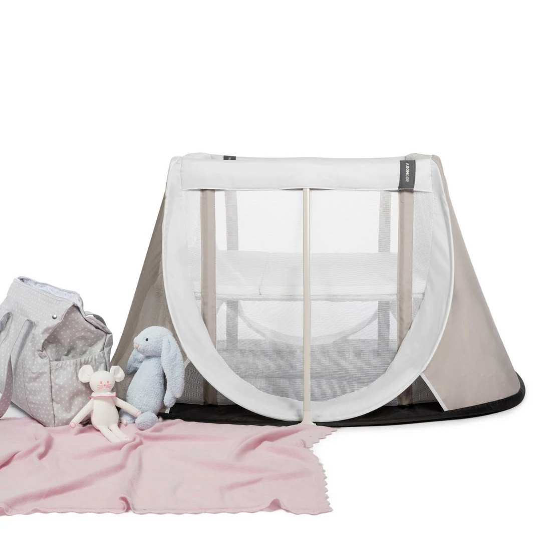 AeroMoov Instant Travel Cot Sand the memo The Memo