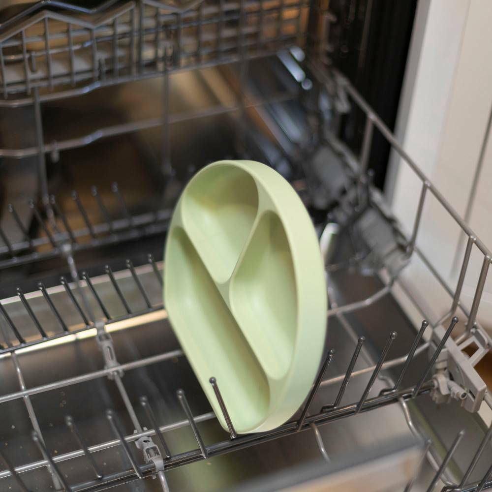 Silicone Grip Dish - Sage