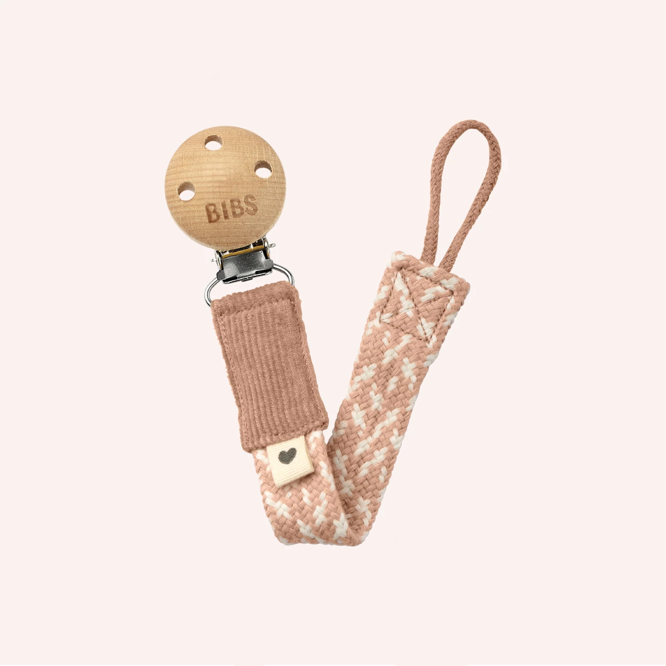 Paci Braid - Blush/Ivory