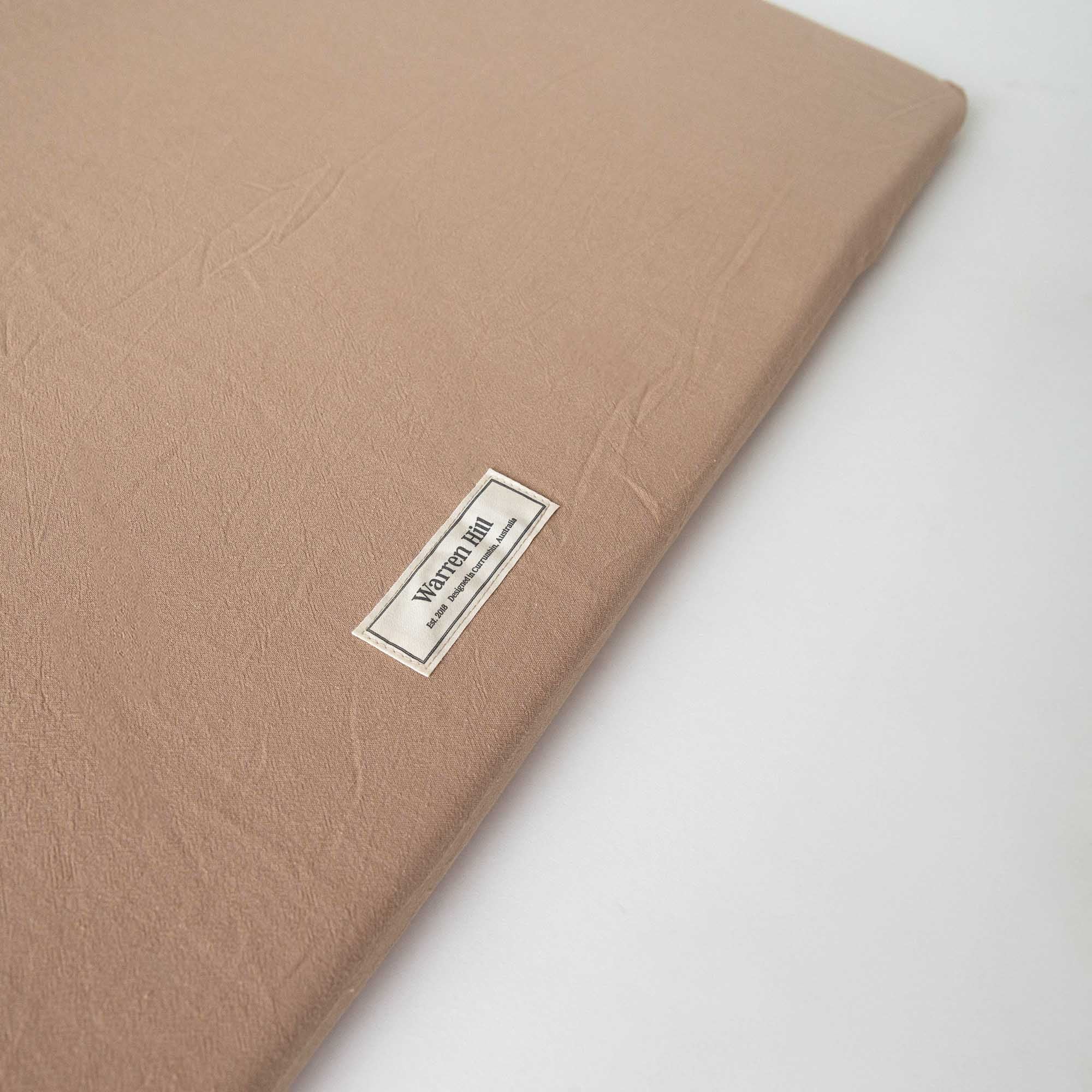 Chestnut Cotton Padded Play Mat by Warren Hill | the memo – The Memo