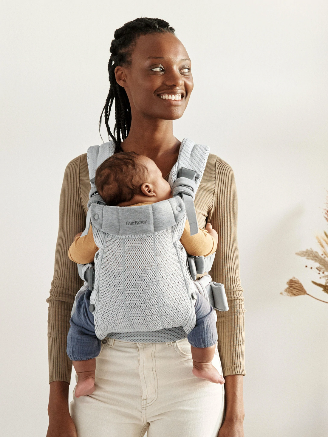Baby Carrier Harmony - Silver 3D Mesh