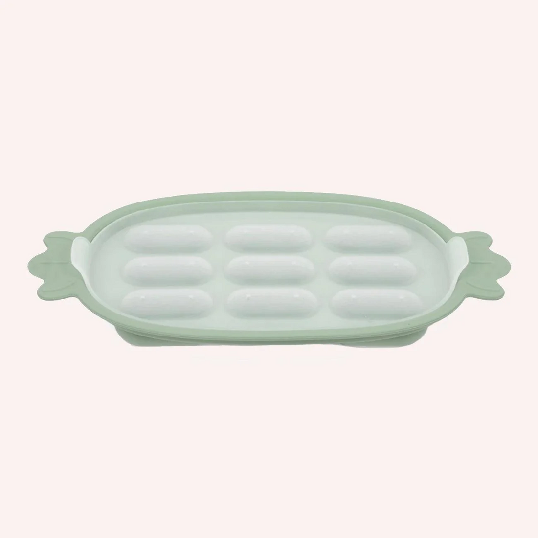 Silicone Nibble Tray - Pea Green