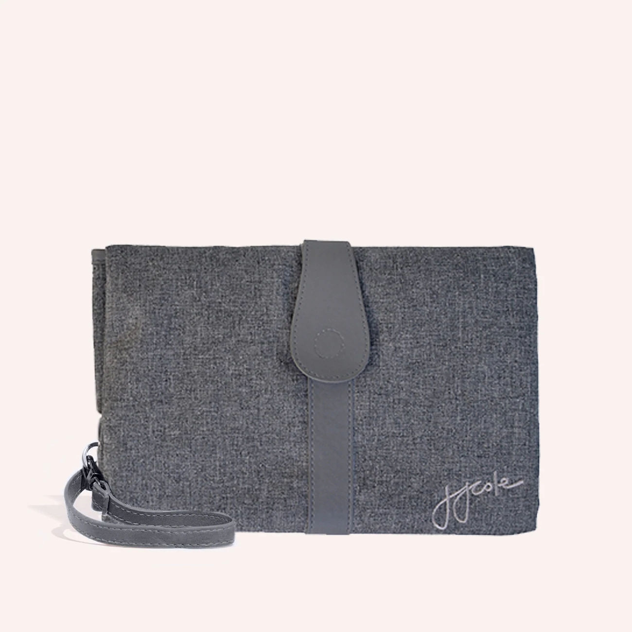 Nappy Wallet - Grey Heather