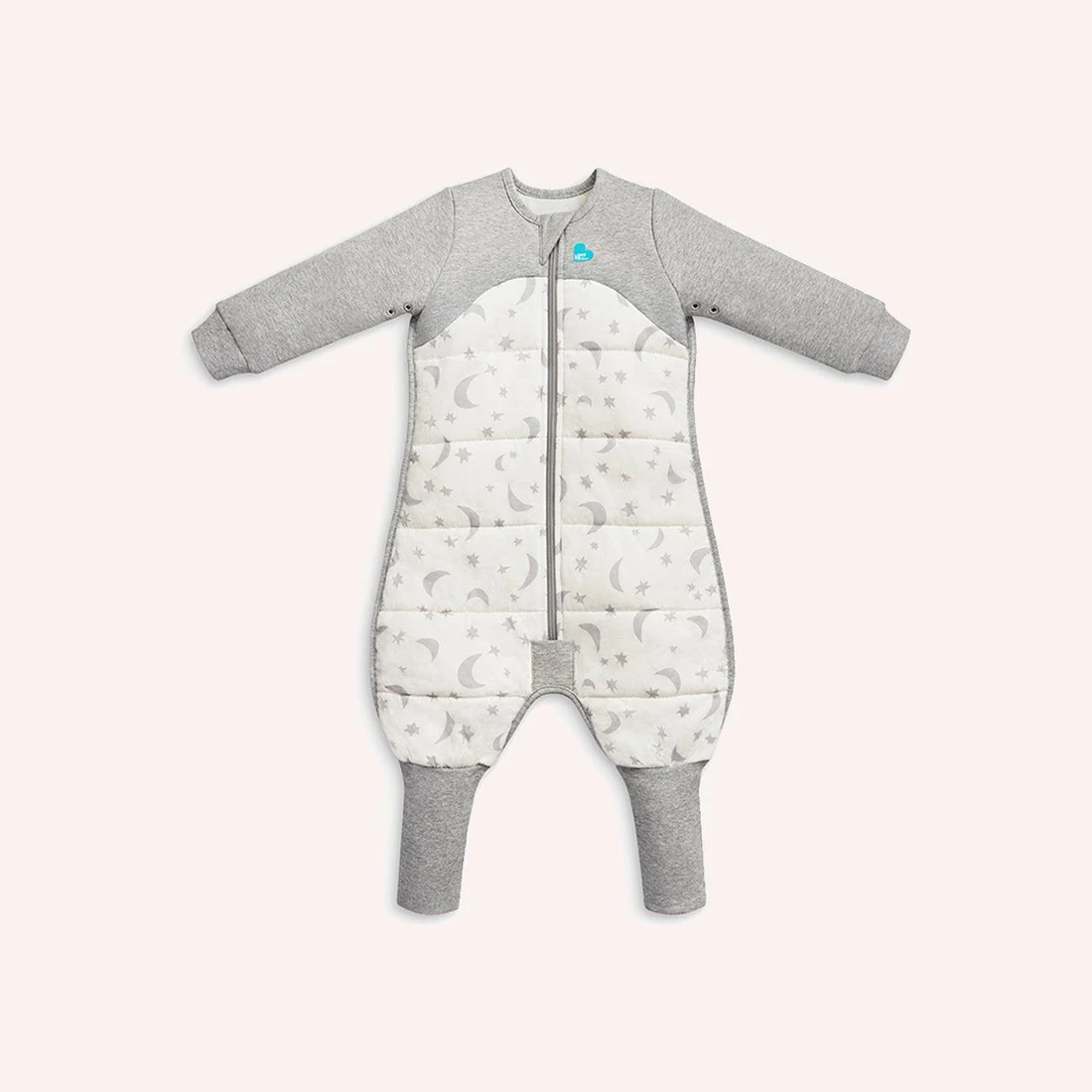 Stage 3 Sleepsuit - 2.5 TOG - White - Moonlight