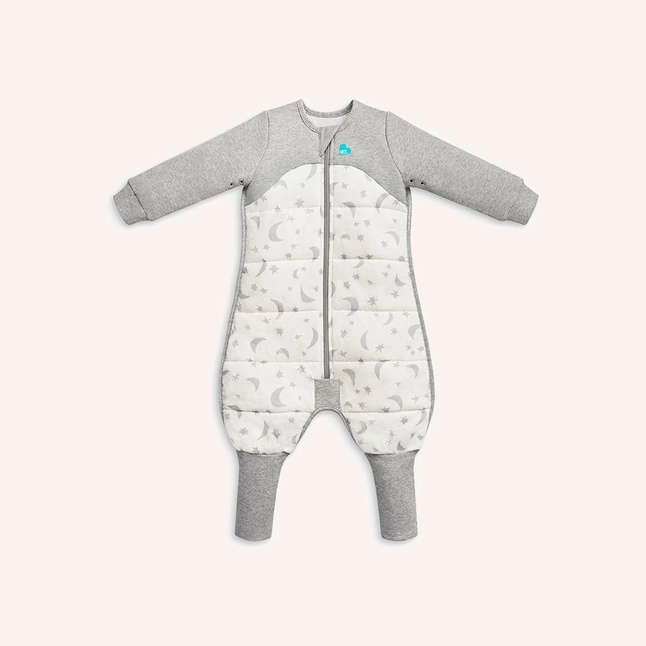 Stage 3 Sleepsuit - 2.5 TOG - White - Moonlight