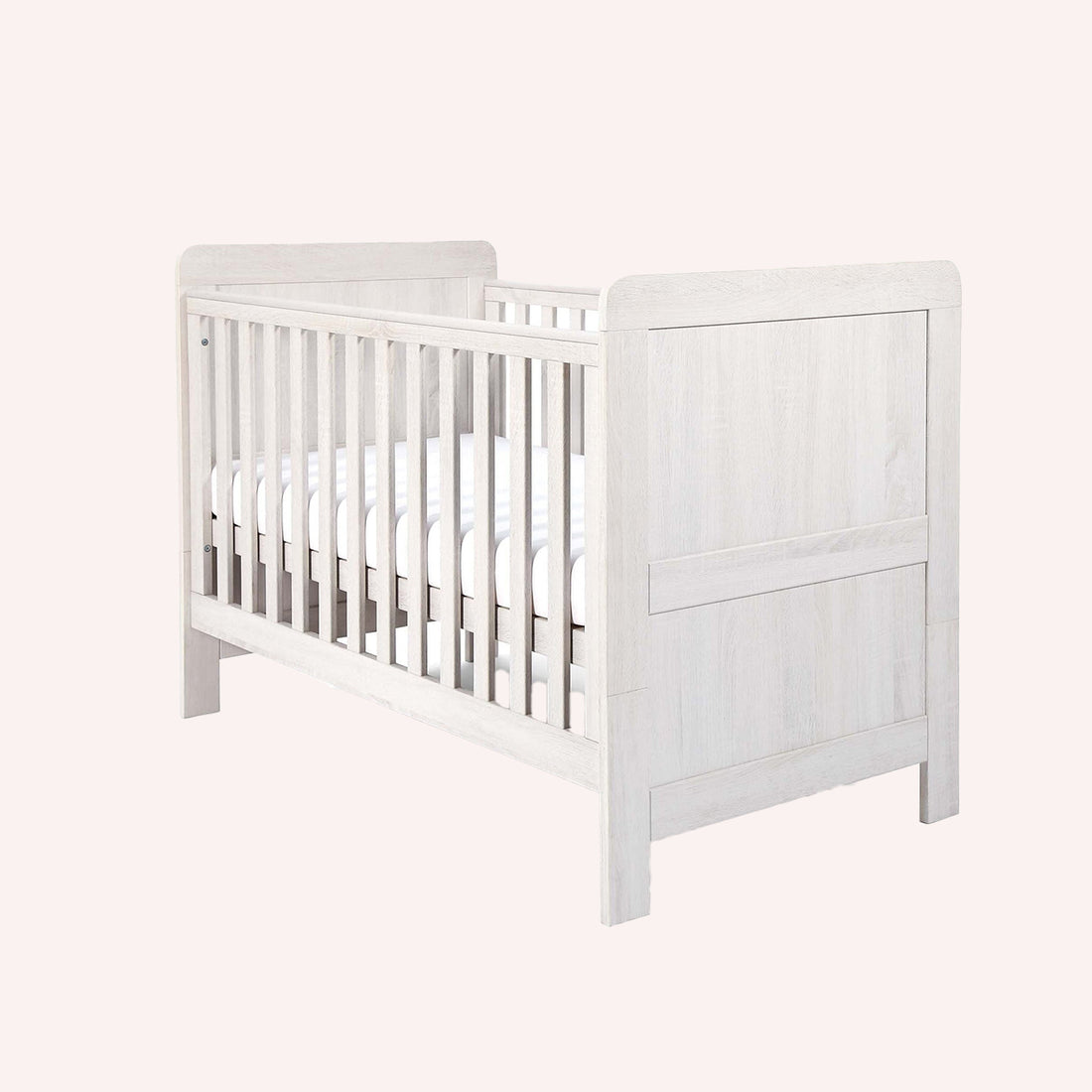 Atlas Cot Bed - White
