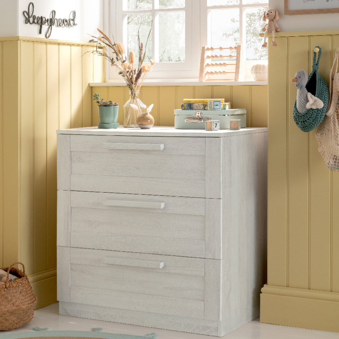 Atlas Dresser/Changetable - White