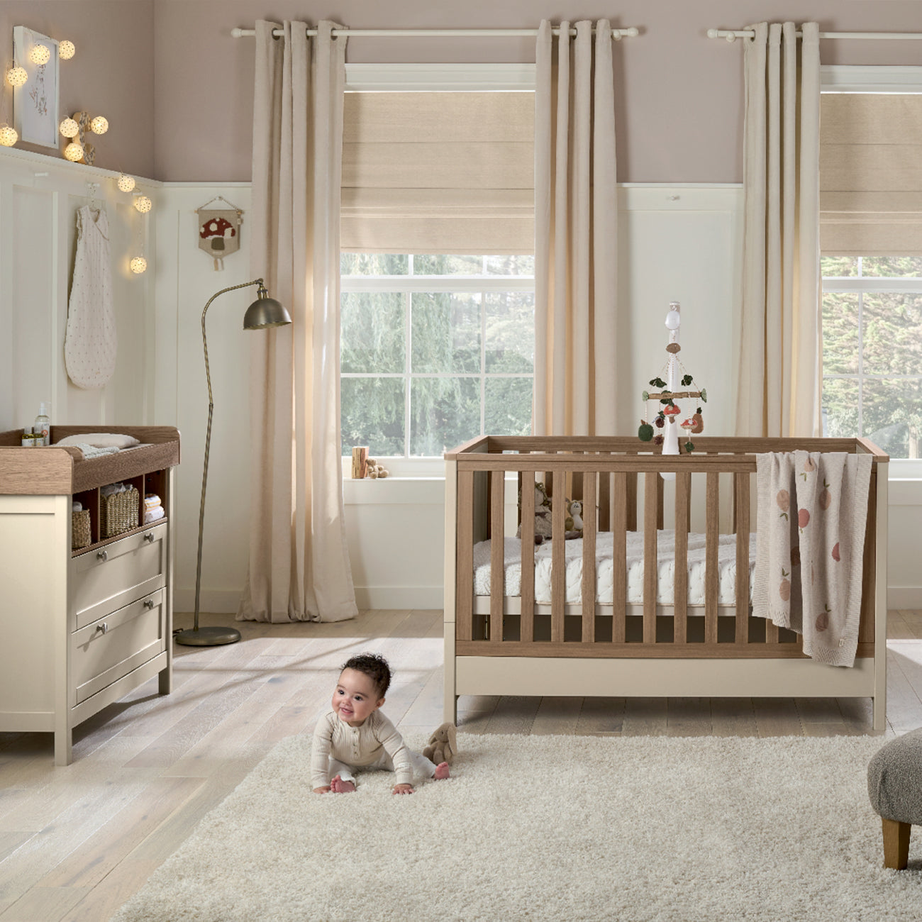 Mamas & Papas Harwell Cot + Mattress Bundle