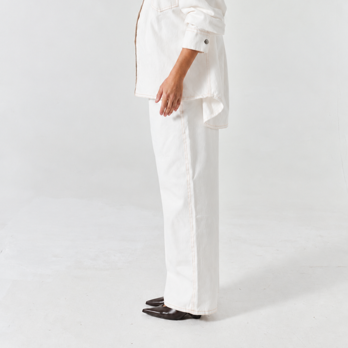 Xander Denim Jean - White