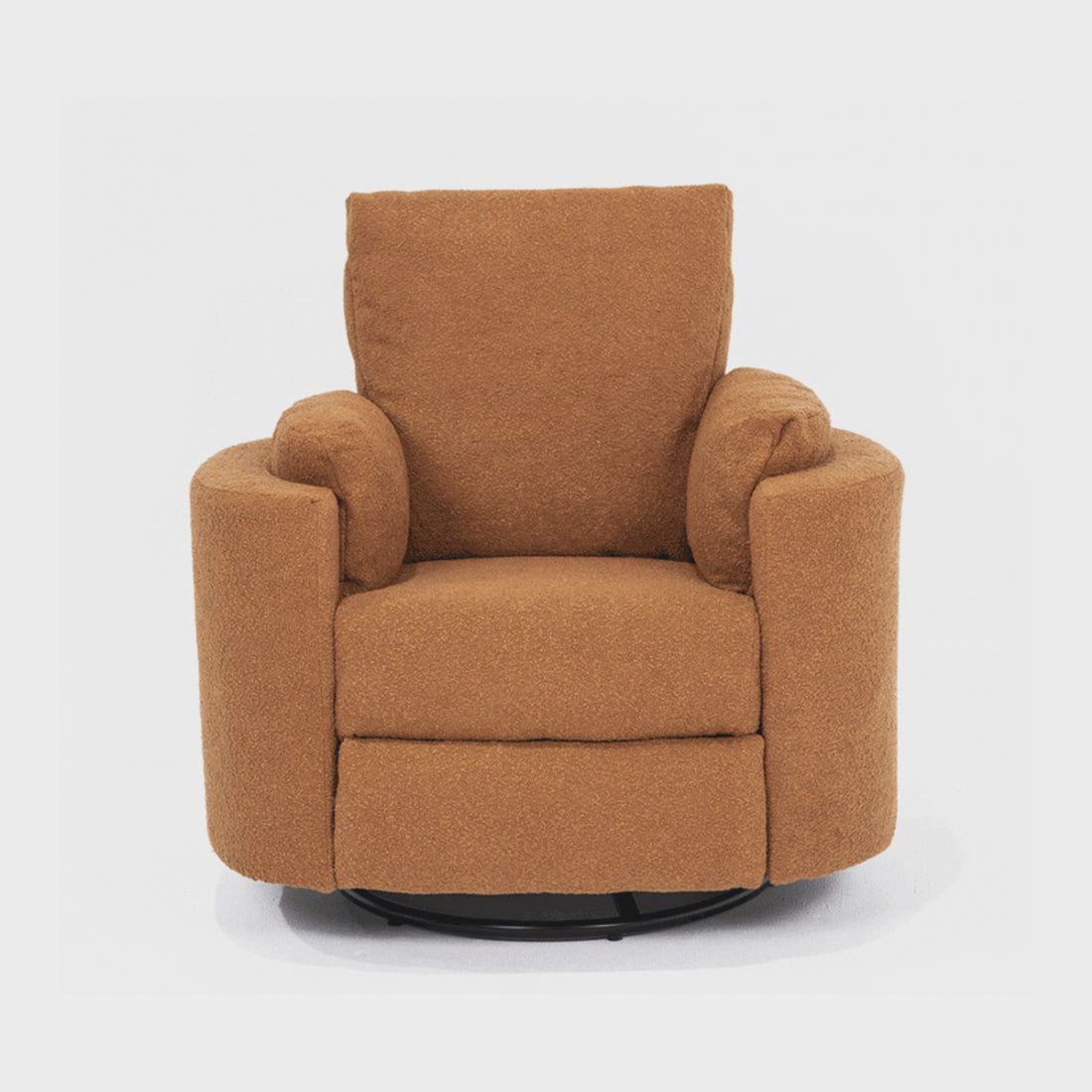 Fluff Mumma Glider Recliner Arm Chair - Ginger