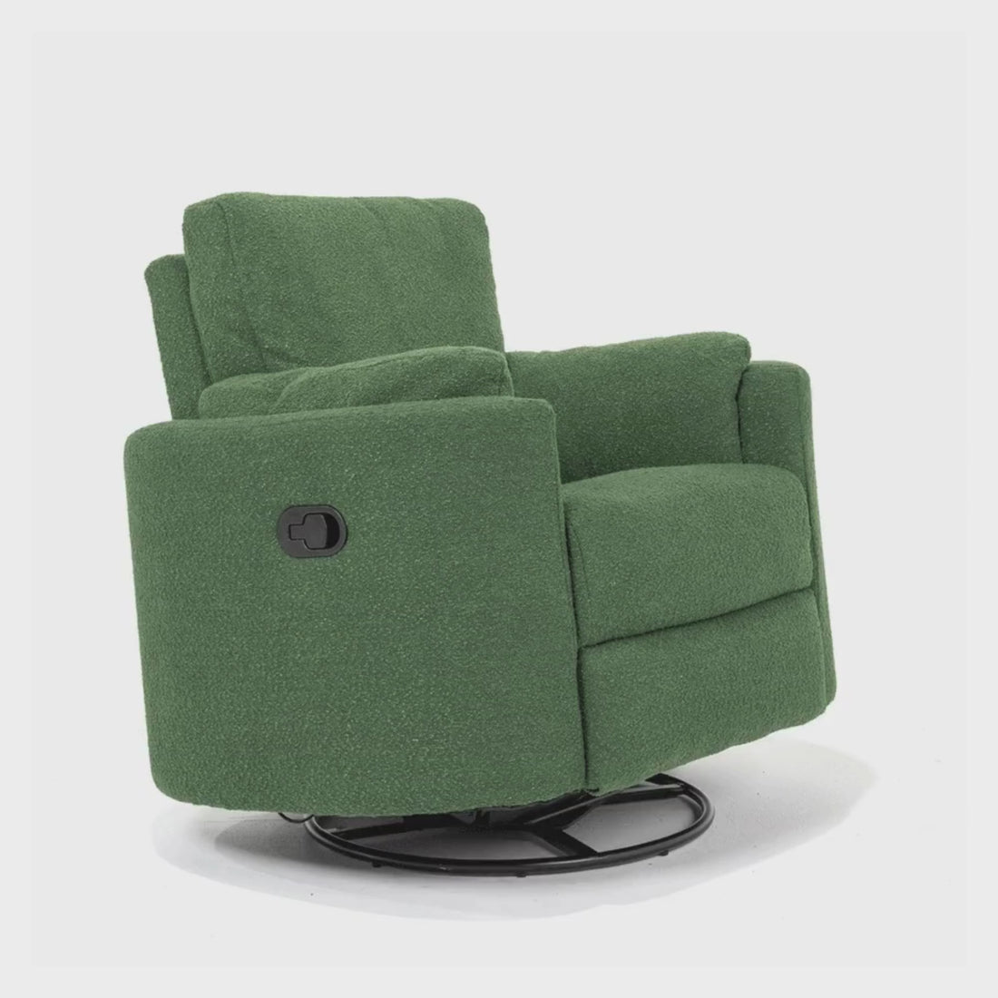 Fluff Mumma Glider Recliner Arm Chair - Forest