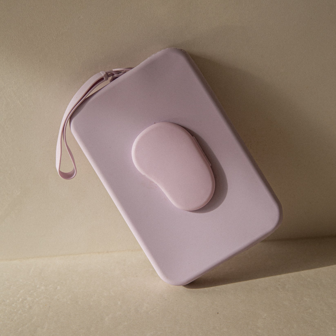 Silicone Wipes Pouch - Sand