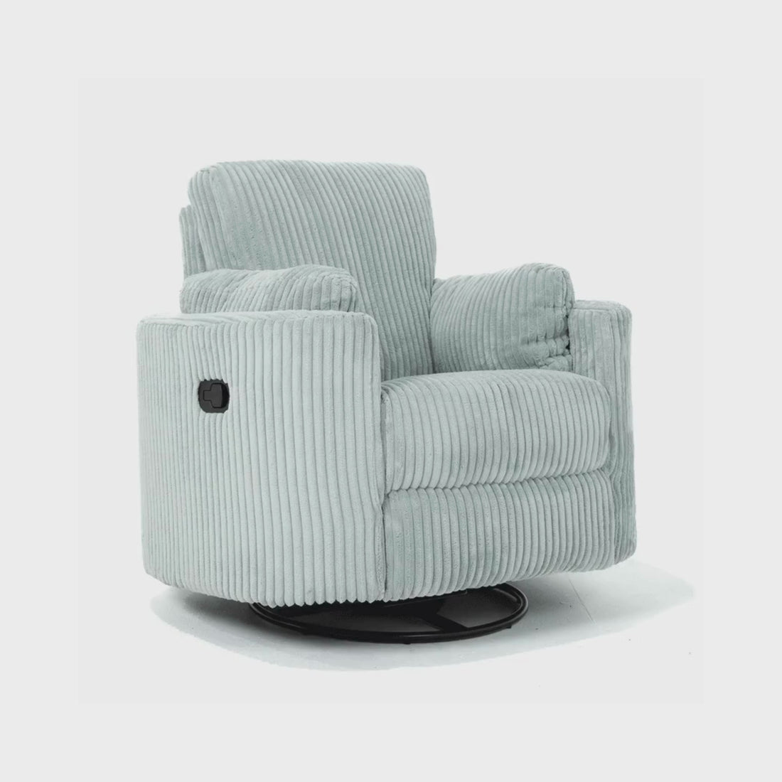 Fluff Mumma Glider Recliner Arm Chair - Sea