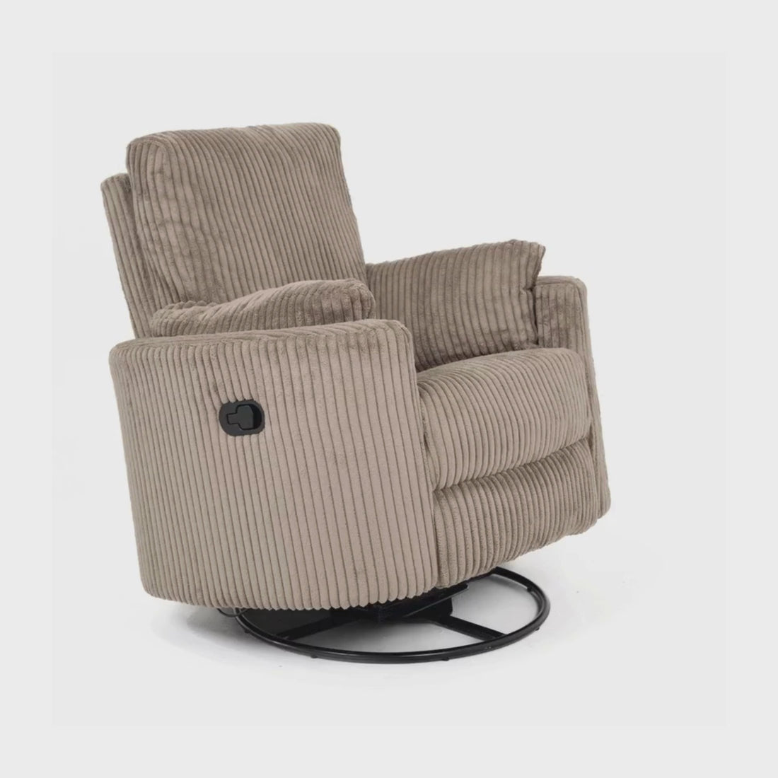 Fluff Mumma Glider Recliner Arm Chair - Teddy