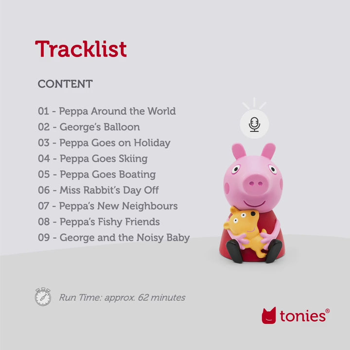 Tonie Audio Character - Peppa Pig - On the Road with Peppa Pig