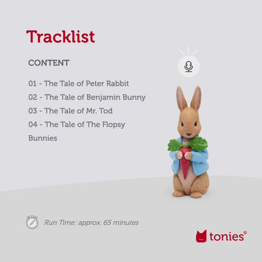 Tonie Audio Character - Peter Rabbit - The Peter Rabbit Collection