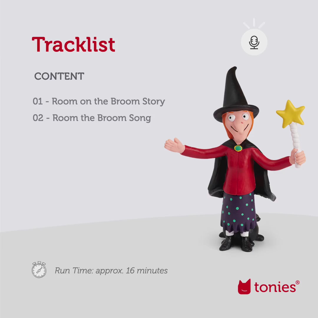 Tonie Audio Character - Julia Donaldson - Room on the Broom