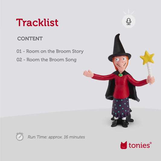 Tonie Audio Character - Julia Donaldson - Room on the Broom