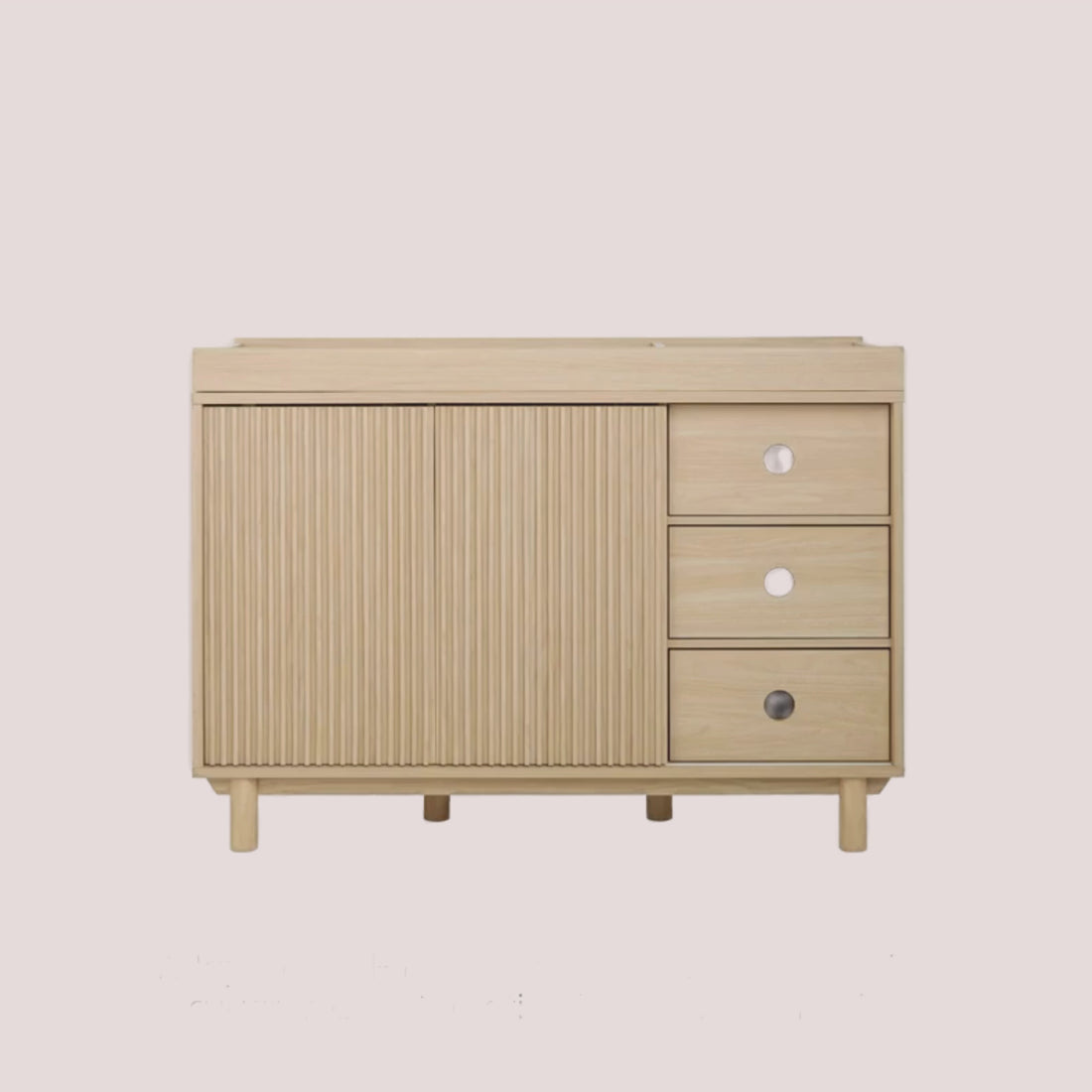 Oska Dresser/Changetable Wide - Light Oak