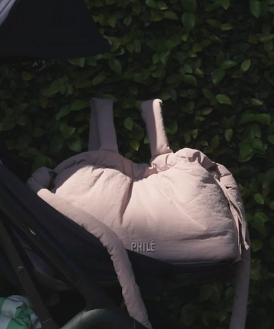 Pram Caddy - Pink