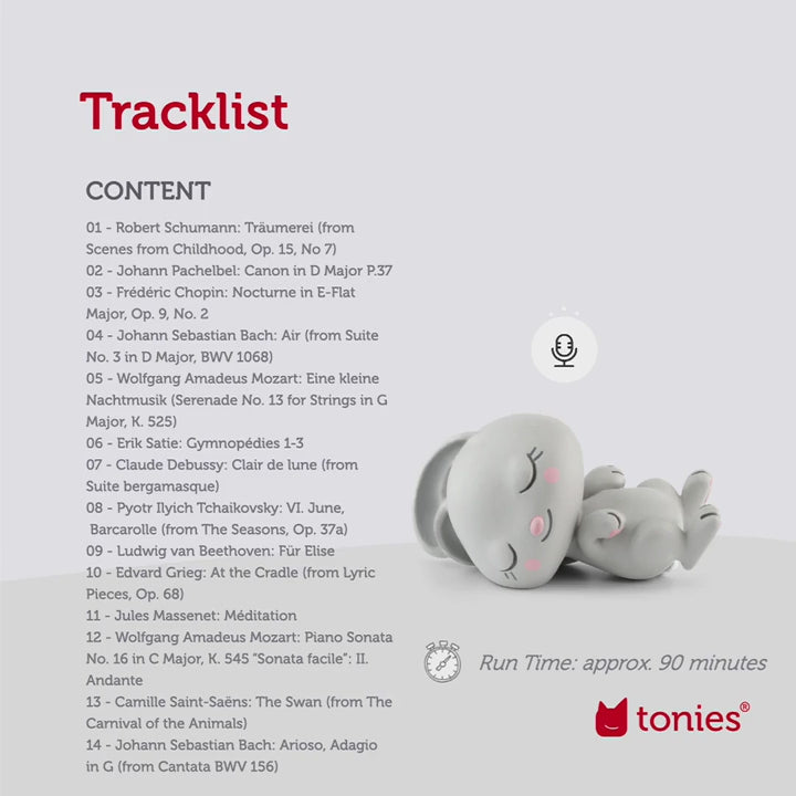 Tonie Audio Character - Sleepy friends - Classical Music with Sleepy Rabbit