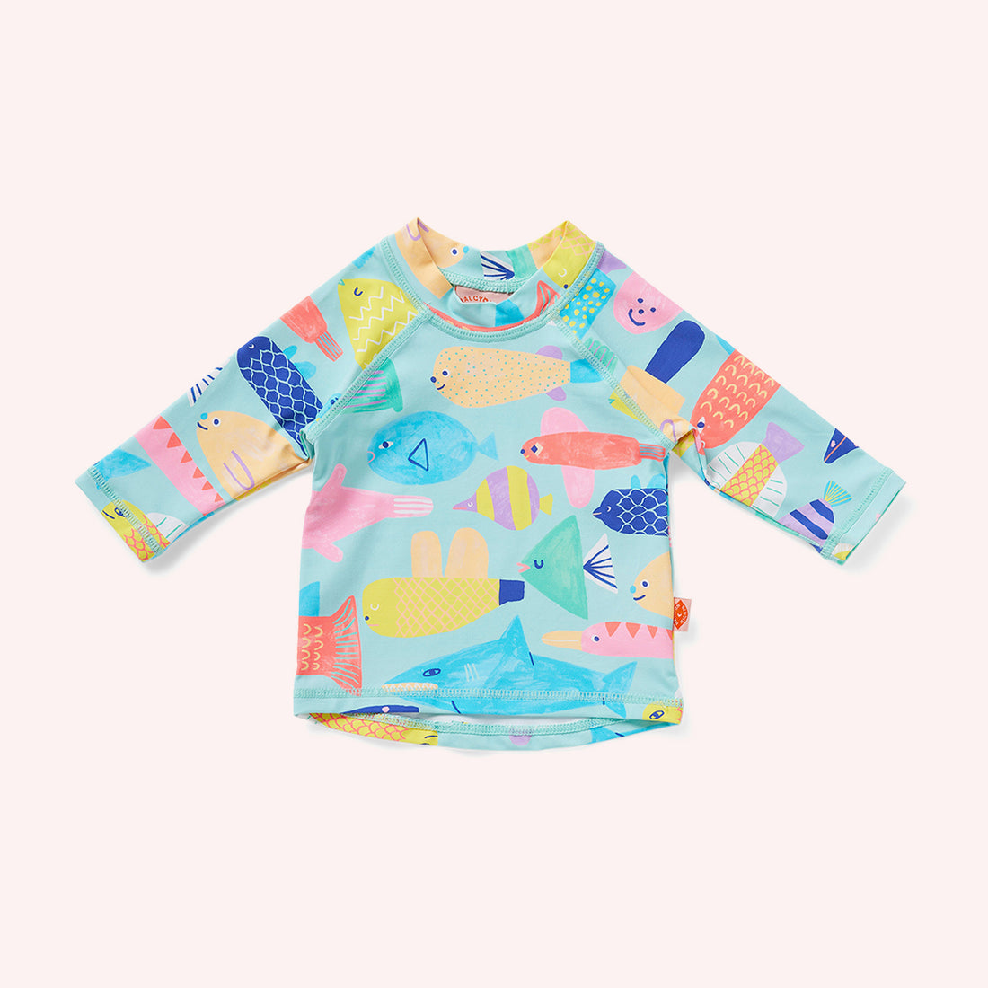 Long Sleeve Rash Vest - Rainbow Reef