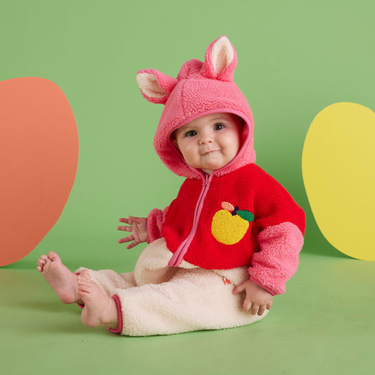 Baby Sherpa Roosuit - A Is For Apple