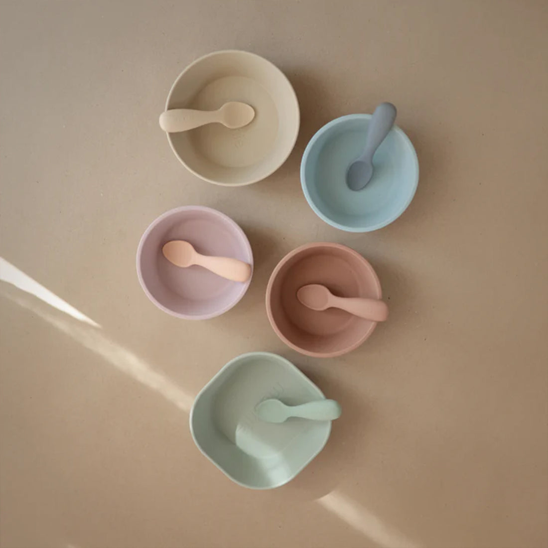 Silicone Suction Bowl - Blush