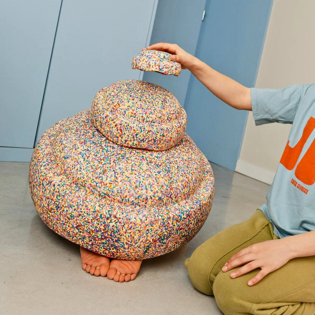 Stapelstein Balance Stepping Stones (Set of 3) - Super Confetti Trilogy