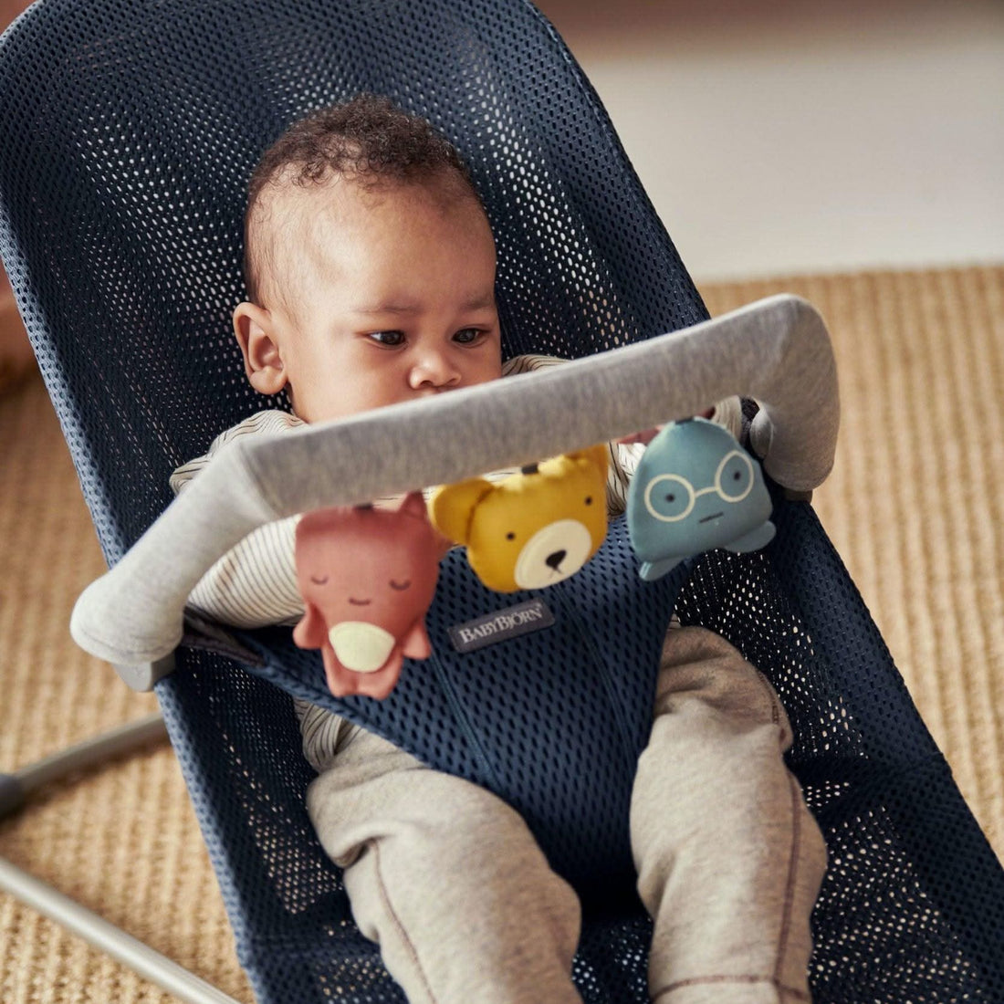 Toy For Bouncer Soft Friends by Baby Bjorn the memo – The Memo