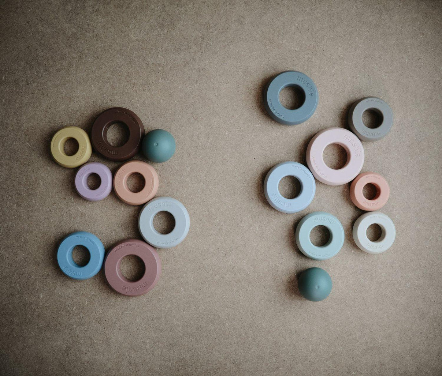 Stacking Rings Toy - Rustic