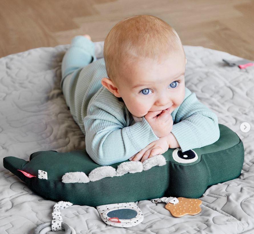 Tummy Time Activity Toy Croco - Green