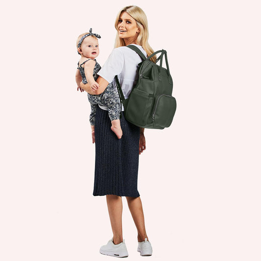 Active X Unisex Baby Backpack - Olive Green
