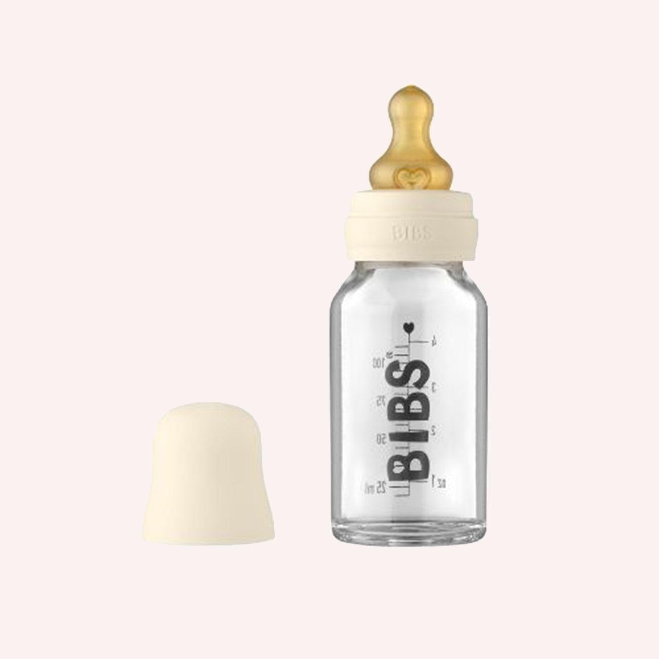 Baby Glass Bottle Set 110ml - Ivory
