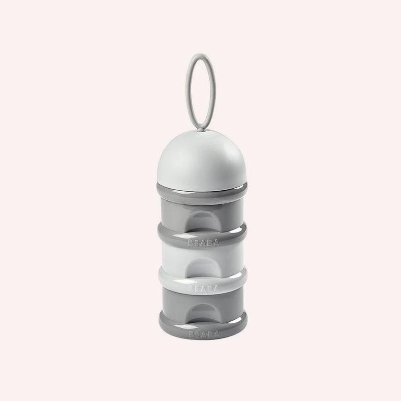 Stacked Formula Container Dispenser - Grey