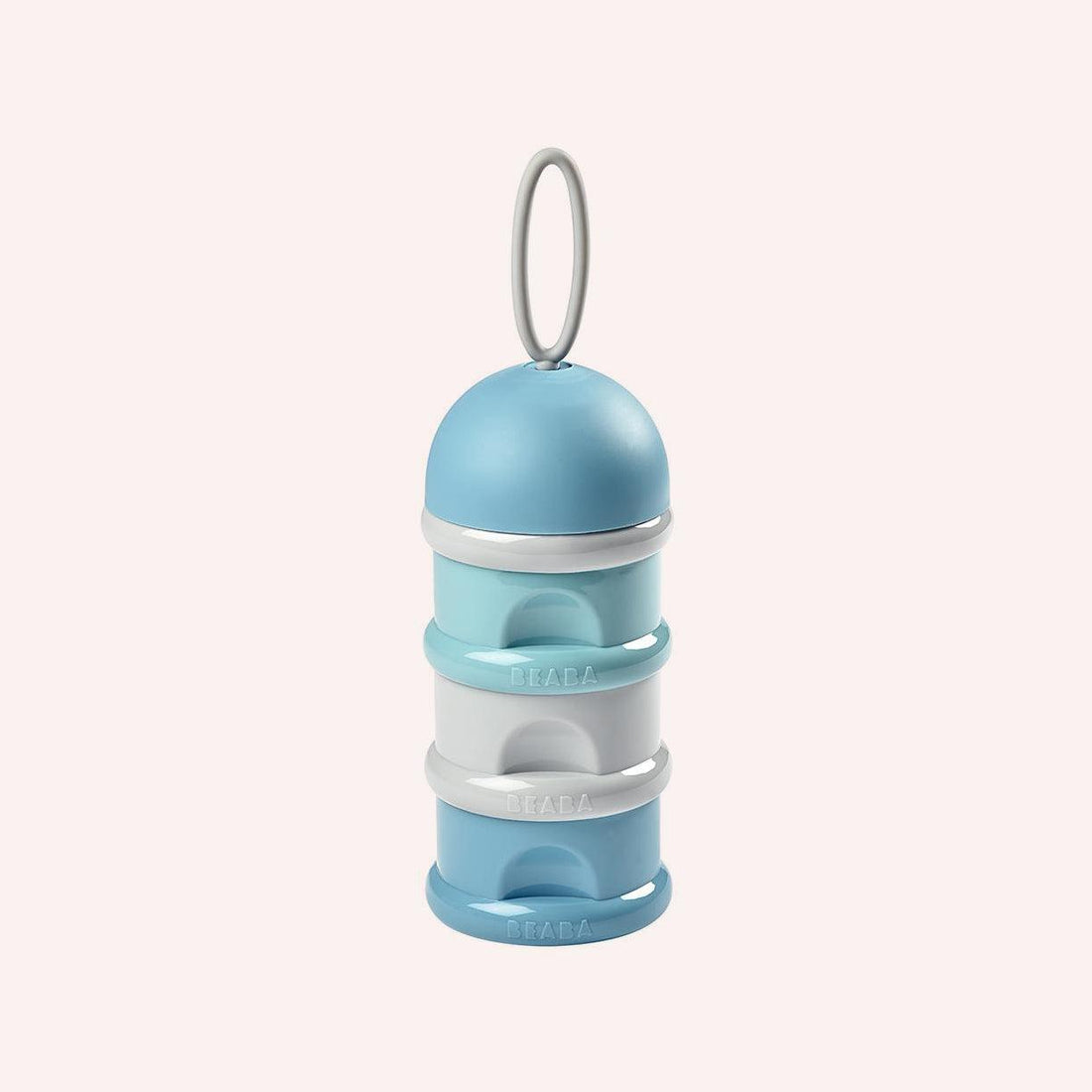 Stacked Formula Container Dispenser - Light Blue