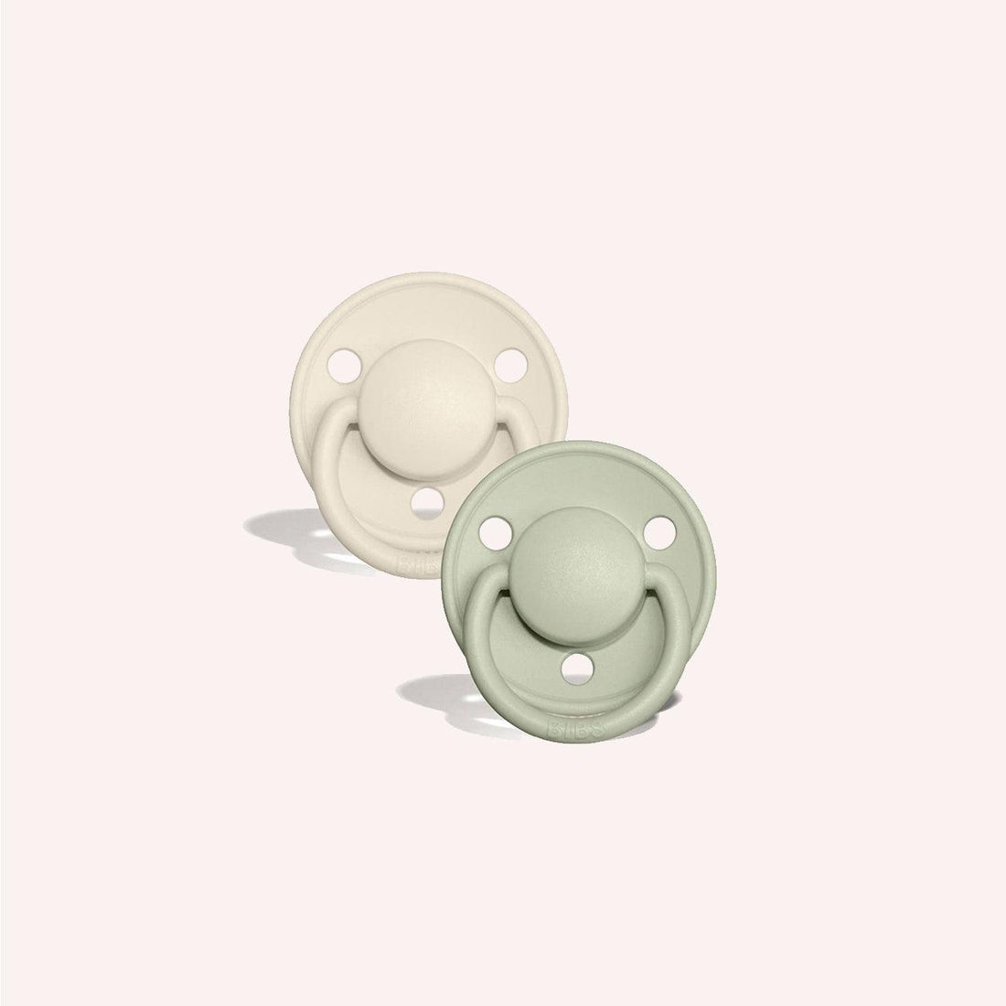 De Lux Silicone Dummy Duo - Ivory/Sage