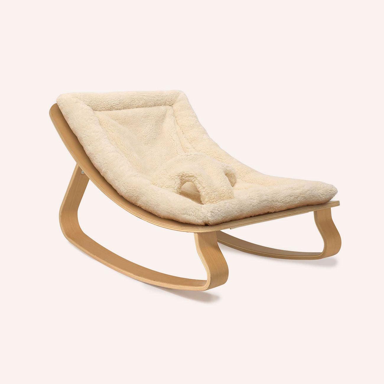 Levo Baby Rocker Fur - Milk