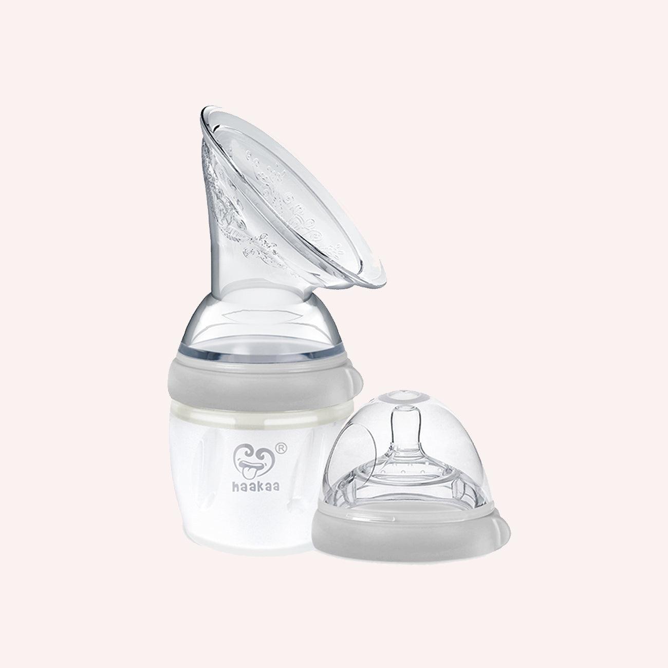 Breast Pump and Baby Bottle Top Set