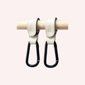 Duo Pram Clip Hook Set - Ivory