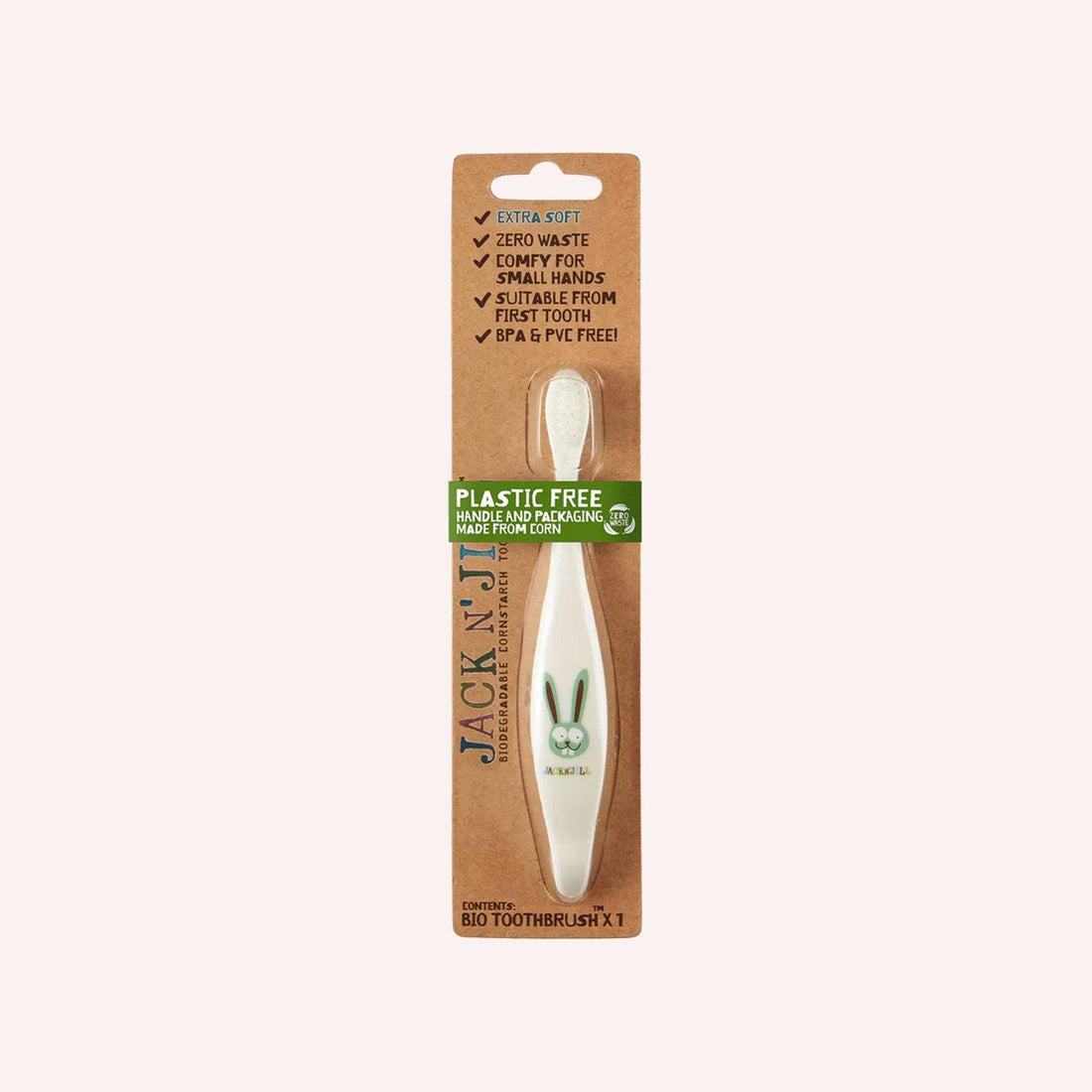 Biodegradable Toothbrush - Bunny
