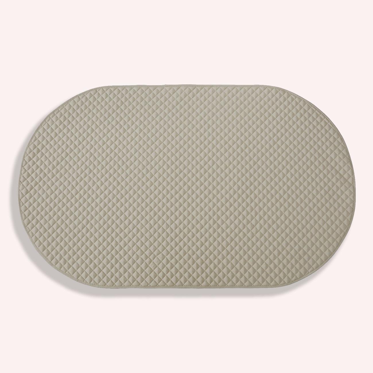 Oval Play Mat - Stone