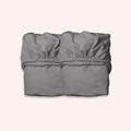 Fitted Cot Sheet Duo Pack - Cool Grey
