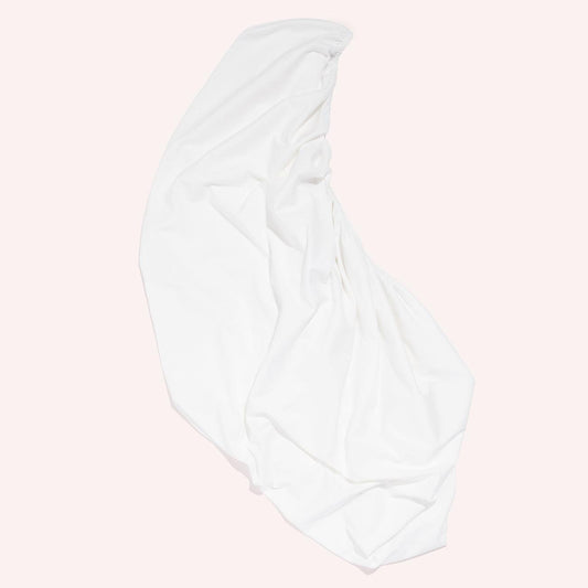 Fitted Cot Sheet Duo Pack - Snow