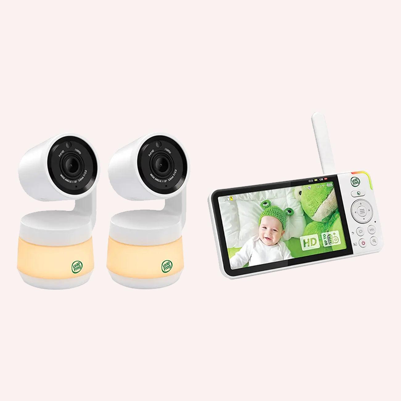 2-Camera Wi-Fi HD Pan & Tilt Video Monitor with Remote Access