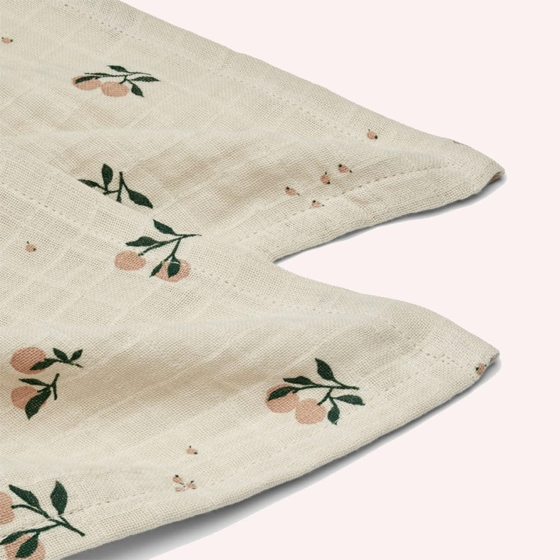 Lewis Muslin Cloth 2-Pack - Peach/Sea Shell Mix